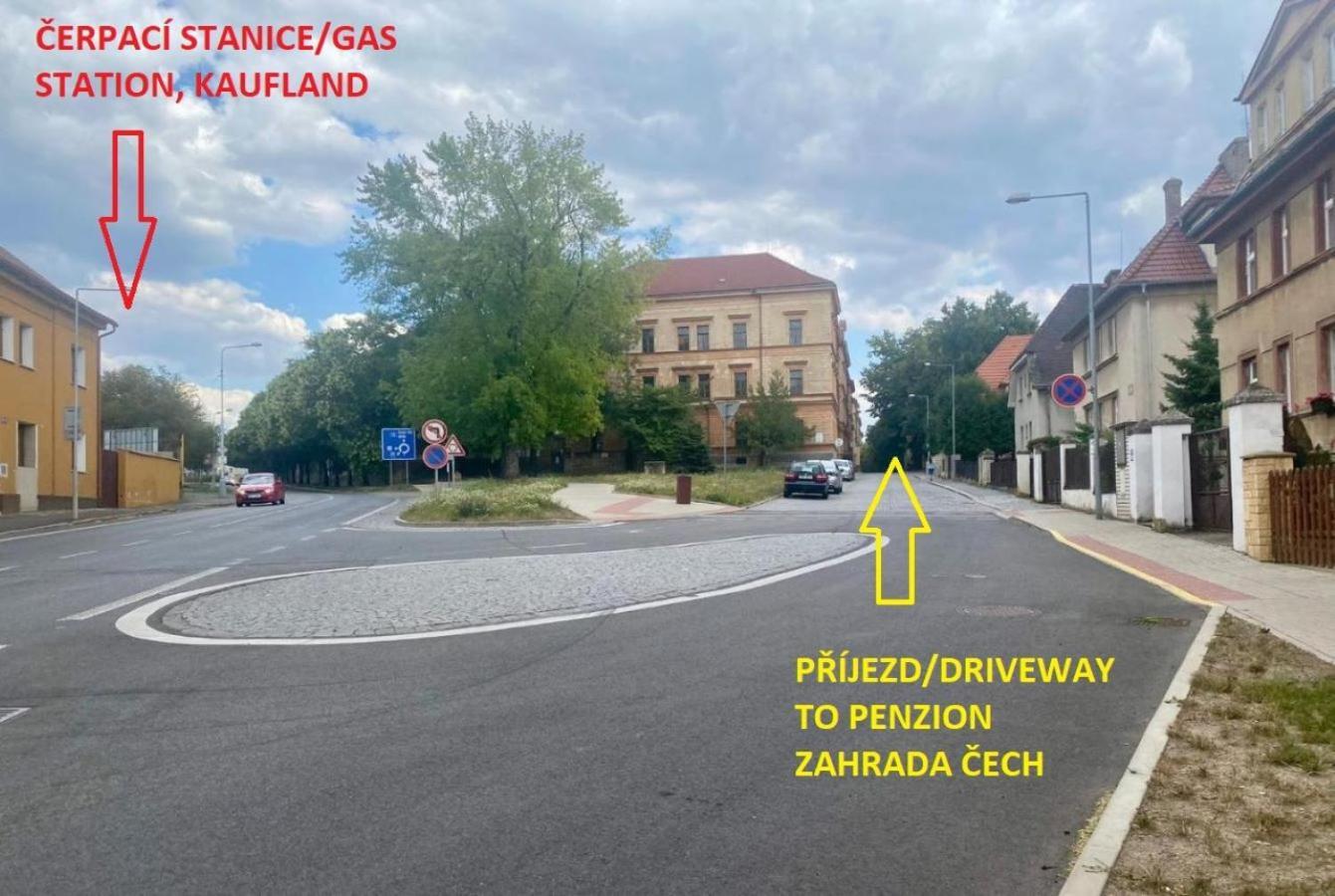 Penzion Zahrada Cech Litoměřice Exterior foto